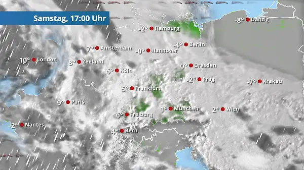 Gefrierender Regen im Grenzbereich