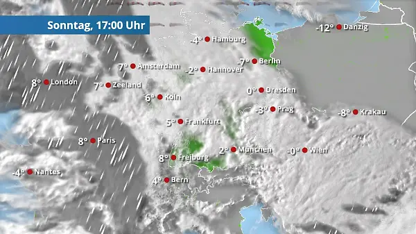 Heute nur ein paar Tropfen