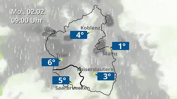 Rheinland-Pfalz, Saarland: Wie wird das Wetter?
