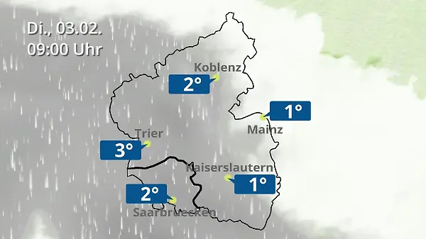 Rheinland-Pfalz, Saarland: Wie wird das Wetter?