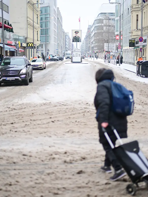 Winterwetter in Berlin