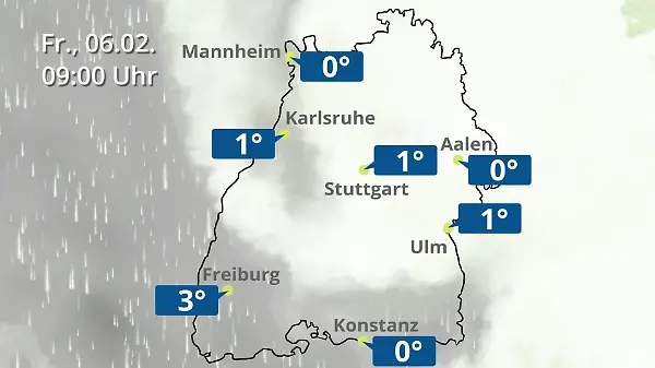 Baden-Württemberg: Wie wird das Wetter?