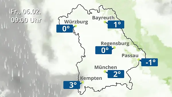 Bayern: Wie wird das Wetter?