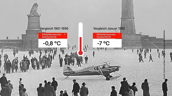 Deutschland erlebt frostige Temperaturen und Schnee