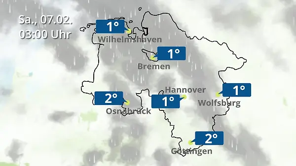 Bremen und Niedersachsen: Wie wird das Wetter?