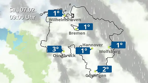 Bremen und Niedersachsen: Wie wird das Wetter?