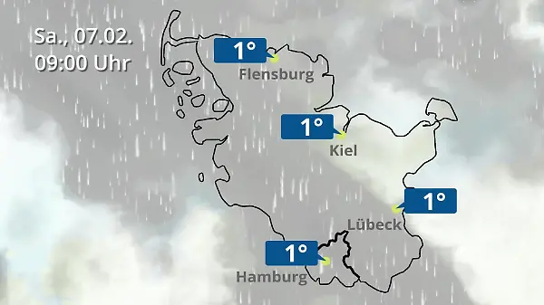 Hamburg, Schleswig-Holstein: Wie wird das Wetter?