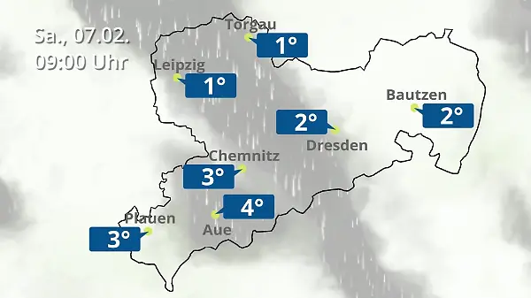 Sachsen: Wie wird das Wetter?