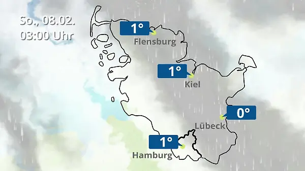 Hamburg, Schleswig-Holstein: Wie wird das Wetter?