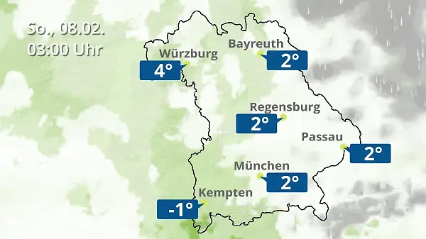 Bayern: Wie wird das Wetter?