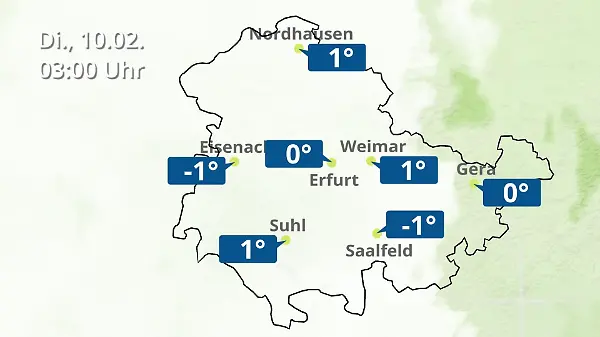 Thüringen: Wie wird das Wetter?