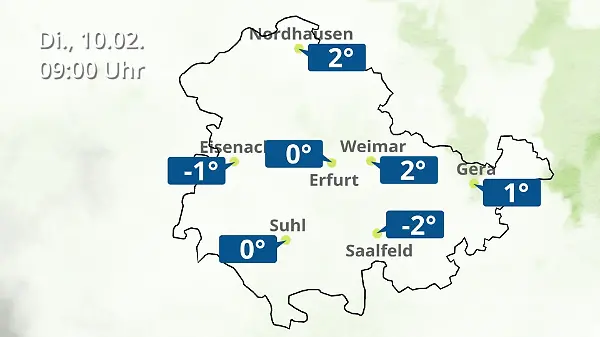 Thüringen: Wie wird das Wetter?