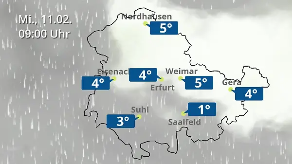 Thüringen: Wie wird das Wetter?