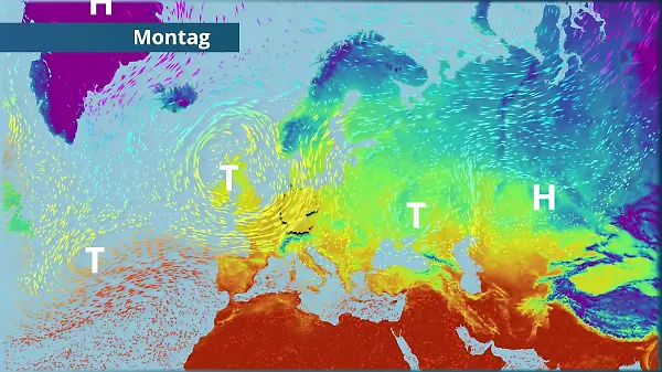 Europa im Tiefdruck-Wahnsinn