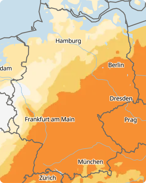 Sonnenstunden Wetterkarte