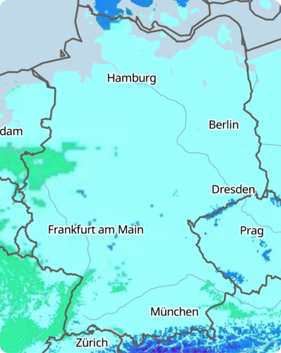 Tiefsttemperatur Wetterkarte